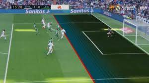 In games such as football and hockey , when an attacking player is onside , they have not. Bale Was Onside Just As Com