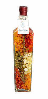 Geb3485 Cono Decorated Vinegar Bottle Bottles Decoration Italian Kitchen Decor Diy Soap Dispenser Bottle