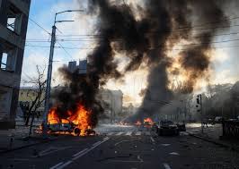 Explosions rock multiple Ukrainian cities, including Kyiv - The Korea Times