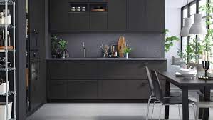 Ikea Kitchen Grey And Black Anthracite Kitchen Kitchen Design Ikea Kitchen Planner