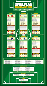 Juni 2021 bis zum 11. Em 2021 Spielplan Termine Alle Spiele In Der Ubersicht 18 Juni 2021