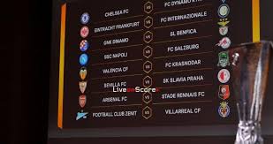 The draw for the uefa europa league round of 16 took place on friday when the participating teams found out their opponents in the next stage of the games will be played in principle on thursday 9 and 16 march at 19:00cet and 21:05cet, with the exact schedule to be confirmed after the draw. Uefa Europa League Round Of 16 Draw Allsportsnews Football News Uefaeuropaleaguenews Worldfootballnews 16draw Arsen Europa League League Villarreal Cf