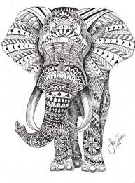Coloring pages for adults art therapy relax, let your stress fade away and express your creativity by coloring in these various art therapy coloring pages. 20 Free Printable Hard Elephant Coloring Pages For Adults Everfreecoloring Com