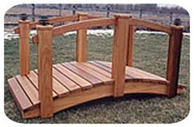 Long 4 x 4 posts. Woodworking Project Paper Plan To Build 8 Arched Lawn Bridge Amazon Com
