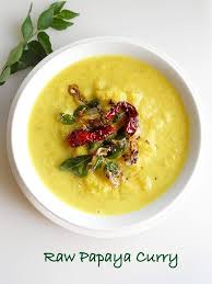 Cooking Is Easy Kaplanga Curry Raw Papaya Curry Papaya Recipes Indian Food Recipes Vegetarian Curry