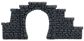 Ausschmücken, basteln, eigenbau, gestaltung, gips, karton, kunststoff, modellbahn, modellbaugips, modelleisenbahn. Noch 44420 Tunnel Portal