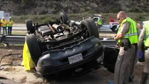 The california highway patrol is responsible for handling collisions occurring on the freeway. 3 From Los Angeles Area Killed In San Diego County Rollover Crash Abc7 Los Angeles