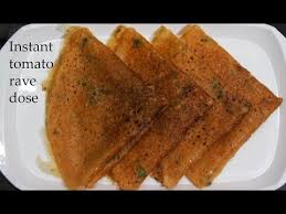 Instant Tomato Rava Dosa Recipe Explained With Step By Step Pictures And A Video This Is A Crispy And Tasty Tomato Rave Dose Re Dosa Instant Recipes Rava Dosa