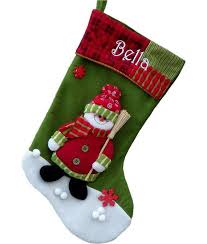 Christmas Personalized Stocking 3d Snowman Christmas Stockings Personalized Christmas Stockings Personalized Stockings