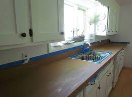 Add warmth and texture to a space by adding wood to your design. How To Make Laminate Countertops Look Like Wood For Less Than 100 00 Sheep Shop