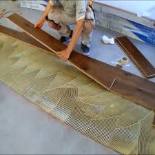 Installing Prefinished Hardwood Floor Glue Down Technique Prefinished Hardwood Hardwood Floors Prefinished Hardwood Floors