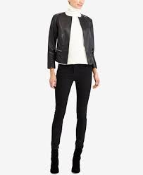 Lauren Ralph Lauren Leather Jacket Macys Com Ralph Lauren Leather Jacket Blazer Jackets For Women Leather Jacket