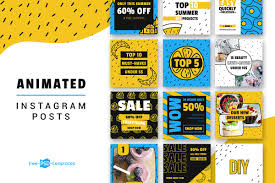 Instagram templates for premiere pro. 38 Free Animated Psd Templates For Creative Promotion Needs And Premium Version Free Psd Templates