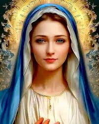 VIRGIN MARY : How can this be, since I have no relation with a man? ANGEL  GABRIEL: (I know, I've been guarding you against Satan, that's why) the  Holy Spirit will come