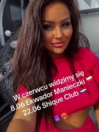 W czerwcu widzimy się 8.06 Ekwador Manieczki 🇵🇱 22.06 Shique Club 🇳🇱  #ekwadormanieczki💛💙 #shique #ninasuerte