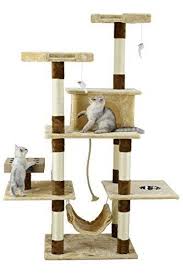 Modern Cat Tower With Condo Busy Box And Metal Dish For Water Or Food Sincerely Hope That You Love Our Picture In 2020 Cat Tree House Cat Tree Plans Cool Cat Trees