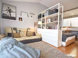 Youth Bedroom In Sabadell I Loft You Interior Design Ikea Room Divider Bedroom Divider Small Room Design