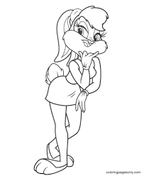 Bunny buttercup butterfly cactus camellia camptosaurus captain america car logo carnation cartoons cat chibi chibi anime chicken. Cute Lola Bunny Coloring Pages Lola Bunny Coloring Pages Coloring Pages For Kids And Adults