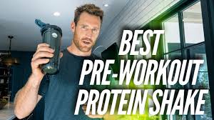 best pre workout protein shake brooks