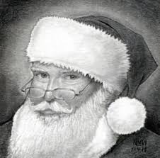 Pin On Holidays Christmas Painted Santas