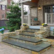 Entrance Staircase Designs To Beautify Homes And Improve Curb Appeal Exterior Stairs House With Porch Porch Design