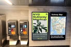 This is a billboard which place on the underground station area or subway hanging on the wall, there blank billboard underground hall mockup design. 20 Free Subway Ad Mockups For Outdoor Advertising 2021 2021