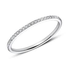 585er Weissgoldring Mit 25 Diamanten 0 12 Ct