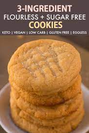 100 diabetic cookie recipes on pinterest. 3 Ingredient Keto Sugar Free Flourless Cookies Paleo Vegan Low Carb The Big Man S World