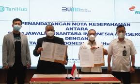 Perkuat Pengembangan Usaha Bumn Klaster Pangan Rni Gandeng Tanihub Group