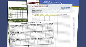 5 Free Printable Blood Sugar Log Templates