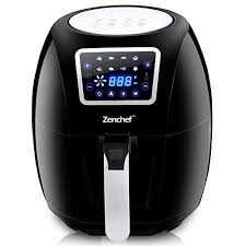 Black And Decker Air Fryer Oven Manual Super Deal Zenchef Pro Xxl Hot Air Fryer Family Size 5 8 Qt 8 In 1 Digital Air Fryera Recipe Books Upgrad Air Fryer Air Fryer Xl Recipes Air Fryer Recipes