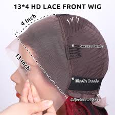 Amazon.com : TESLAL 260% Density 22 Inch P1B/99J Body Wave 13X4 Lace Front  Wigs Human Hair Black Mixed Burgundy Color Pre Plucked Glueless Human Hair  Wigs for Women : Beauty & Personal Care