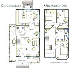 Haus Virginia Hausansicht Grundriss Eg Und Og Haus Grundriss Schmales Haus Grundrisse Schmales Haus Einrichten