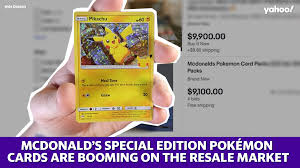 Cards pictured are an example of what you may receive. Pokemon Happy Meal Cards Are Being Resold For Thousands Of Dollars