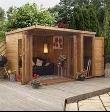 The Modern She Shed Contemporary Garden Rooms Wooden Summer House Backyard
