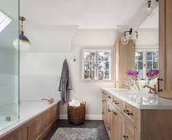 Create your dream modern farmhouse bathroom with this budget friendly makeover! 17 Wonderful Farmhouse Bathroom Designs You Ll Adore
