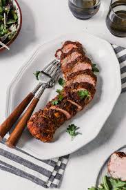 You probably should look around for somebody that uses foil that way. How To Roast Pork Tenderloin Spiced Roast Tenderloin Zestful Kitchen