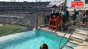 Field level seating on everbank. Jaguars Lifeguard Says He Has Best Job In The Nfl Sports Illustrated