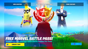 The battle pass is a system of progression in fortnite battle. 2 Free Battle Passes In Season 4 Youtube
