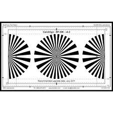 Dsc Labs Dx 1 Backfocus Calibration Chart