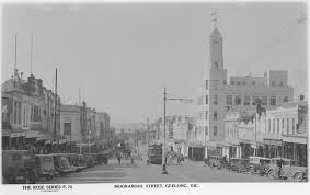 Moorabool Street Geelong From When They Still Had Trams Around 1938 Australia History Victoria Australia Geelong