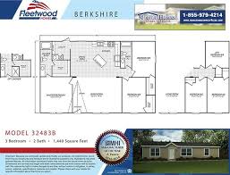 Berkshire 48b Bs32483b 3 Bed 2 Bath Mobile Home For Sale