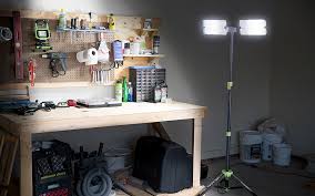 How To Choose The Best Lighting For Your Garage Workshop The Home Depot