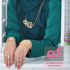 Gelang ukir nama aip cs 1 year ago. Barang Kemas Perak Ukir Nama Dari Asia Silver Shop Murah Dan Cantik Pilihan Wanita Ceritera Si Gadis Biru