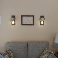 Decor A La Maison Mason Jar Sconces Mason Jar Decor Mason Jar Sconce Farmhouse Decor Living Room Farmhouse Wall Decor