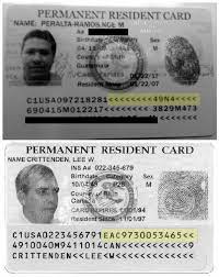 For one year or longer: Missing Document Number Clear Indication Of Fake Permanent Resident Card Verifyi9