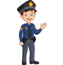 Security Guard Ilustrasi Karakter Kartun Gambar
