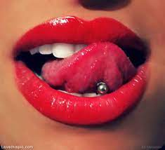 Tongue Ring Lips Red Lipstick Red Lips Lip Pictures Lipstick Pictures Tongue Ring Tongue Piercing Piercings Tounge Piercing