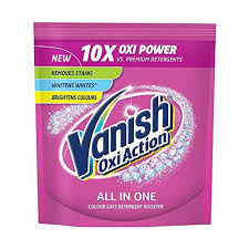 Vanish Oxi Action Fabric Stain Remover Powder 400 Gworth As Of Particulars Solely Detergents U In 2020 Stain Remover Clothes Fabric Stain Remover Fabric Stains