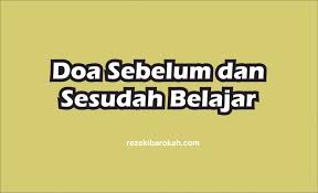 Belajar agama islam is on facebook. Doa Sebelum Dan Sesudah Belajar Arab Latin Dan Arti